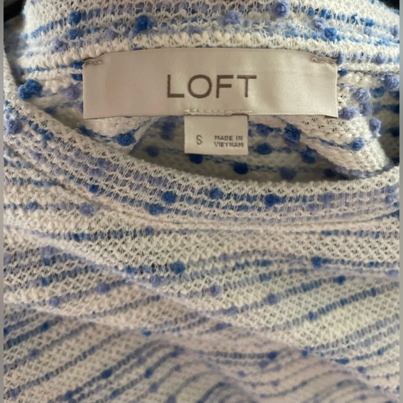 LOFT Striped Bubble Shirt - Picture 3 of 3